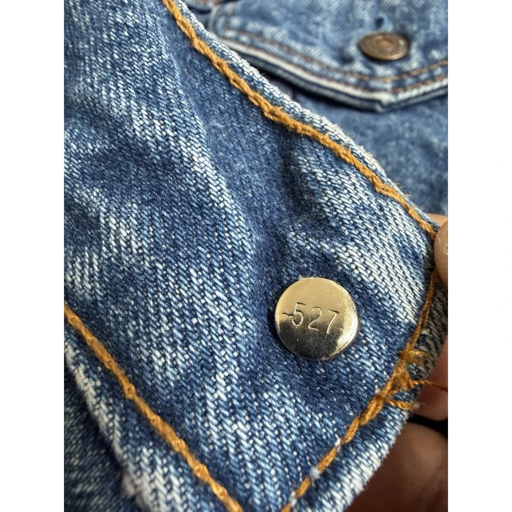 Levi's 70506 0216 Denim Trucker Jacket Made In USA Size 40